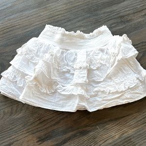 Girls 18/24 months white Love Shack Fancy Skirt